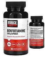 Force Factor бенфотиамин 250 мг 90 растительных капсул