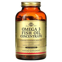 Solgar Omega-3 Fish Oil Concentrate 240 капсул HS