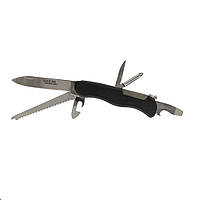 Мультитул пластиковая ручка MASTERTOOL Швейцарский нож MAXI 7 в 1 Black (79-0126) XE, код: 8216571