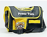 Ігровий набір будівельних інструментів в сумці T013 A шуруповерт молоток викрутка ключ плоскогубці, фото 6