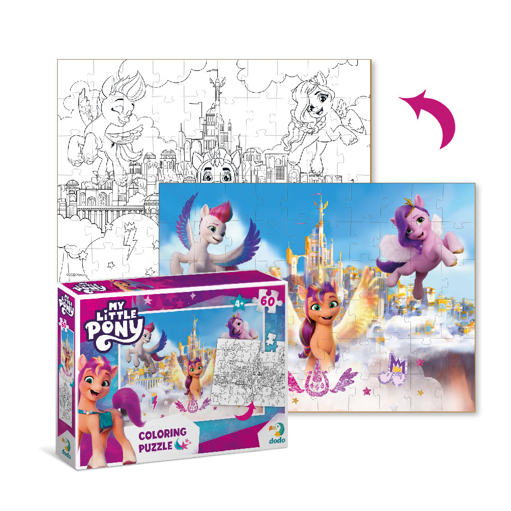 Пазл розмальовка My Little Pony Пригоди в палаці Dodo 200135