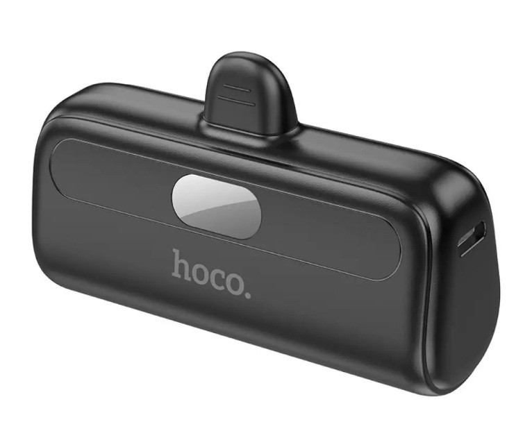 Зовнішній акумулятор Power Bank Hoco J116 - 5000mAh Cool Type-C чорний