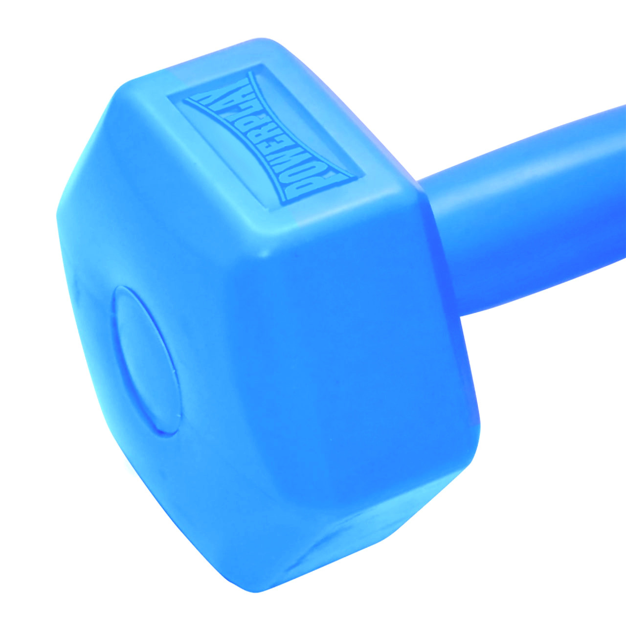 Гантель композитна PowerPlay 4124 Hercules 3 кг. Синя (1 шт.) HS - фото 4 - id-p2136871293