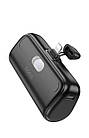 Зовнішній акумулятор Power Bank Hoco J116 - 5000mAh Cool Type-C чорний, фото 6