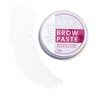 Паста для брів ZOLA Brow Paste White, 15 г