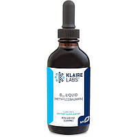 Klaire Labs B12 Liquid (Methylcobalamin) 5mg,/ Витамин B12 (метилкобаламин) 5000 мкг, 120 мл.