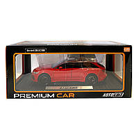 Машинка металева Audi RS6 ауді червона 1:24 світло інерція відкриваються двері багажник капот багажник резина колеса 21*8*8см, фото 10