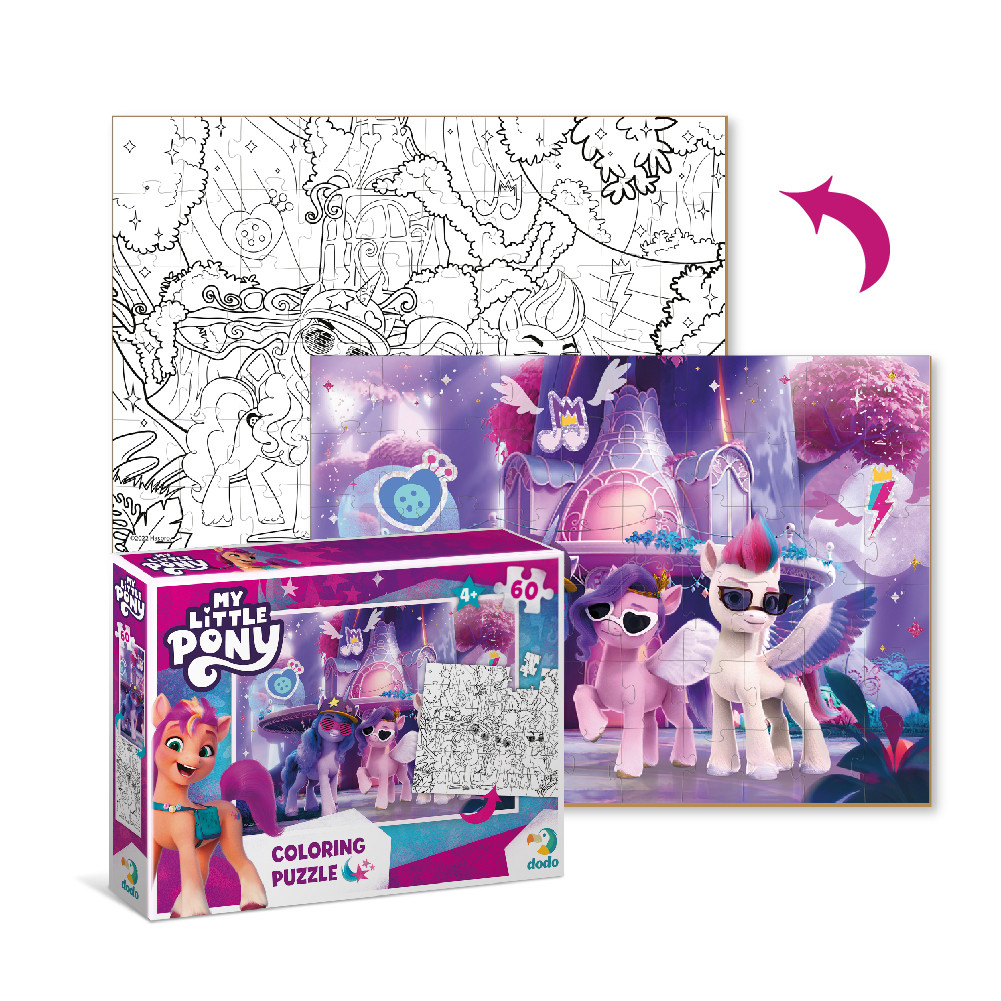 Пазл розмальовка My Little Pony Вечірка Dodo (60 дет.) 200136