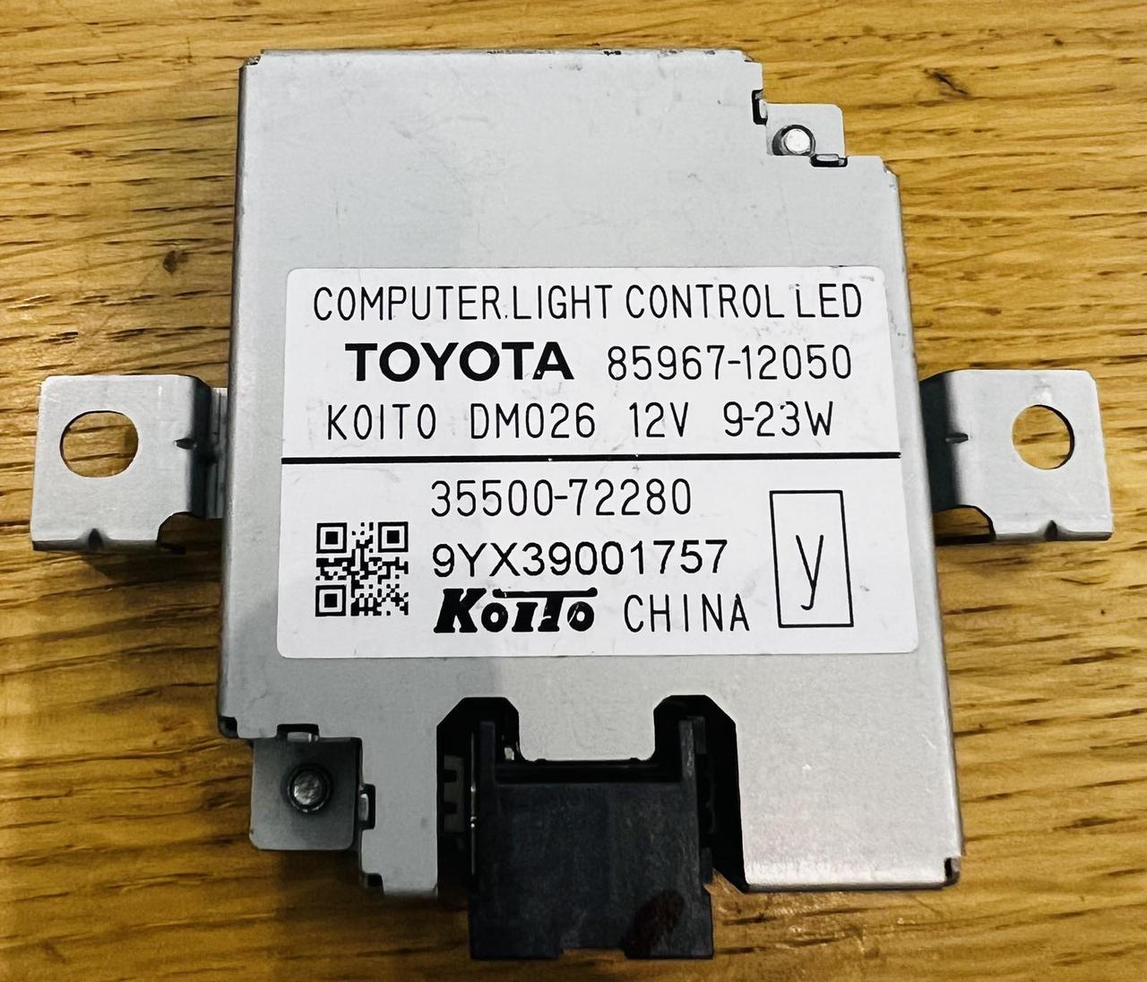 LED контролер Koito 35500-72280; Toyota 85967-12050