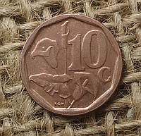 10 центов 2016 года. ЮАР
