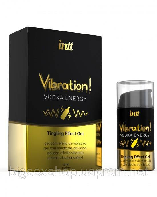 Рідкий вібратор - Intt Vibration! Vodka Energy, 15 мл