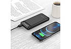 Зовнішній акумулятор Power Bank Borofone BJ14 - 10000mAh Freeway чорний, фото 4