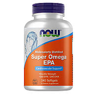 Жирные кислоты NOW Super Omega-3 EPA, 240 капсул HS