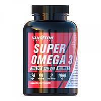 Жирные кислоты Vansiton Super Omega-3, 120 капсул HS