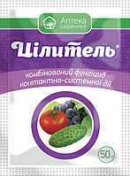 Фунгицид Целитель з.п. 50 г от фитофтороза, альтернариоза, милдью, черной пятнистости Ukravit / Укравит