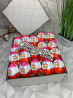 Подарочный шоколадный набор для девушки с конфетками набор в форме квадрата для жены, мамы, ребенка Nbox-84