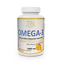 Жирные кислоты Bodyperson Labs Omega 3, 90 капсул HS
