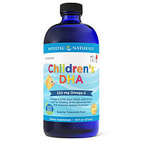 Жирные кислоты Nordic Naturals Children's DHA 530 mg, 473 мл - клубника HS