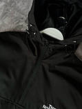 Чоловіча куртка вітровка The North Face M1839 чорна, фото 3
