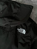 Чоловіча куртка вітровка The North Face M1839 чорна, фото 4
