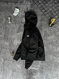 Чоловіча куртка вітровка The North Face M1839 чорна, фото 8