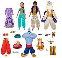 БОЛЬШОЙ игровой набор кукол куклы Жасмин Аладдин и Джин Disney Дисней (Unicorn)