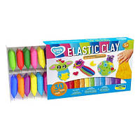 Набор теста для лепки с воздушным пластилином Elastic Clay 30 sticks TM Lovin