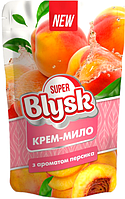 Жидкое крем-мыло Super Blysk Персик дой-пак 460 мл (4820256552001)