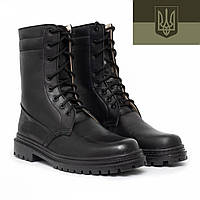 Мужские берцы тактические НАТО Черные ботинки военные , обувь зсу, берцы кожаные армейские военные