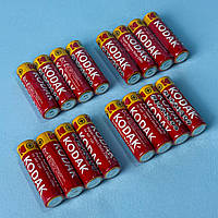 Батарейка пальчикова сольова Kodak R06 AA 1.5 В (кратність замовлення - 4 шт)