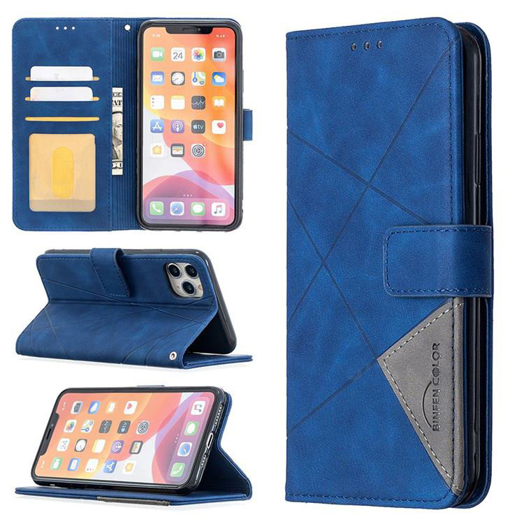 Чохол-книжка BF Color Geometric для Apple iPhone 11 Pro Max Blue