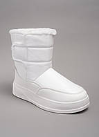 Дутые сапоги женские 341622 р.39 (24,5) Fashion Белый XE, код: 8298885