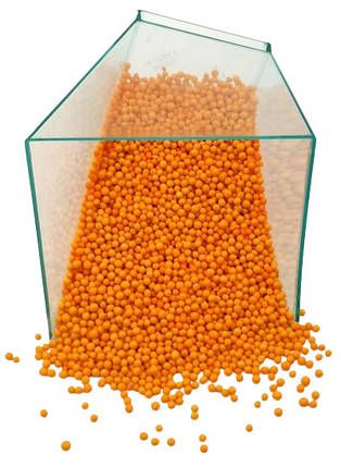 Посипка помаранчеві кульки 2 мм 1 кг, фото 2