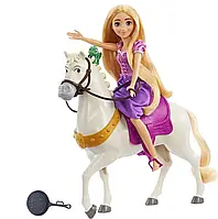 Игровой набор кукла Рапунцель, лошадь Максимус и Паскаль Mattel Дисней (Unicorn)