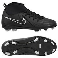 Дитячі бутси Nike JR PHANTOM LUNA II CLUB FG/MG FJ2601-001, Чорний, Розмір (EU) — 36.5