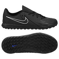 Дитячі сороконіжки Nike Jr. Phantom GX 2 Club TF Black FJ2604-001, Чорний, Розмір (EU) — 38
