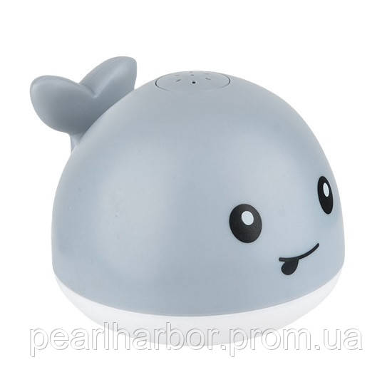 Игрушка для ванной RIAS Whales in the Bathtub Кит с фонтаном Grey XE, код: 8138099 - фото 1 - id-p2136947194