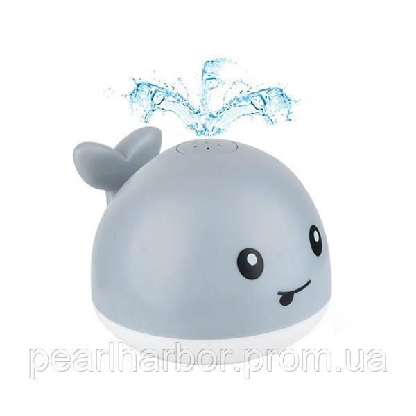 Игрушка для ванной RIAS Whales in the Bathtub Кит с фонтаном Grey XE, код: 8138099 - фото 2 - id-p2136947194