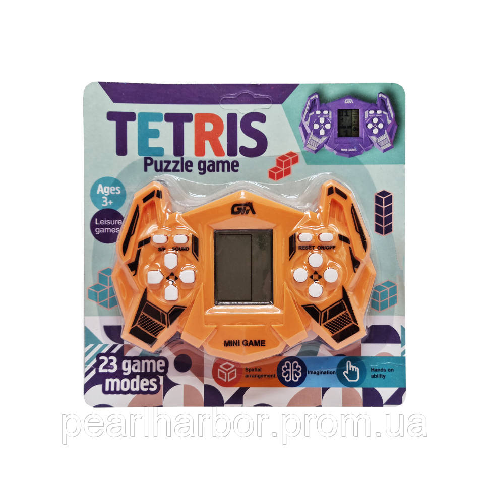 Интерактивная игрушка Тетрис Bambi 158 C-6 23 игры Оранжевый XE, код: 8246011 - фото 1 - id-p2136947215