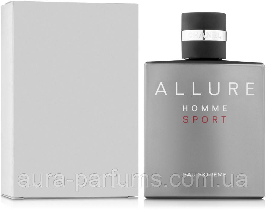 Чоловічі парфуми Chanel Allure Homme Sport Eau Extreme Tester (Шанель Алюр Хом Спорт Екстрім) Туалетна вода 100 ml/мл Тестер