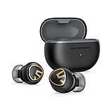 Сенсорні вакуумні навушники Mini Pro HS Ultra Light Hybrid ANC з шумозаглушенням ANC + технологія LDAC чорні, фото 2