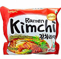 Корейская лапша быстрого приготовления Кимчи Samyang kimchi Ramyun noodle soup 120 g