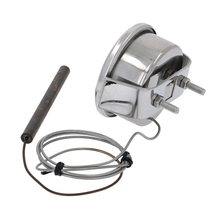 Термометр +500 °C (монтаж ø 60 мм) для піци-печі Hendi, ItPizza, PrismaFood, GGF та ін., фото 2