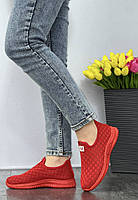 Кросівки жіночі 8 пар у ящику червоного кольору 36-41, фото 2