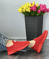 Кросівки жіночі 8 пар у ящику червоного кольору 36-41, фото 3