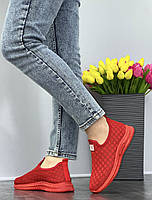 Кросівки жіночі 8 пар у ящику червоного кольору 36-41, фото 4