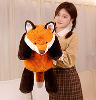 Мягкая игрушка Лисичка 100 см Игрушечная лисичка Лиса мягкая игрушка Игрушка мягкая Мягкая игрушка для девочек