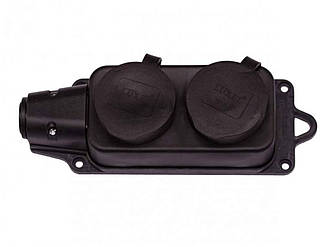 Колодка електрична Каучук 2-а (1132) ТМ LUXEL BP