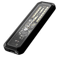 Корпус Yottamaster M.2 NVMe та SATA Type-C 2ТВ DF3 C3 BK Чорний Хіт продажу!