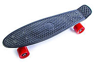 Пенниборд Penny Board Матовые колеса Черный XE, код: 2472880